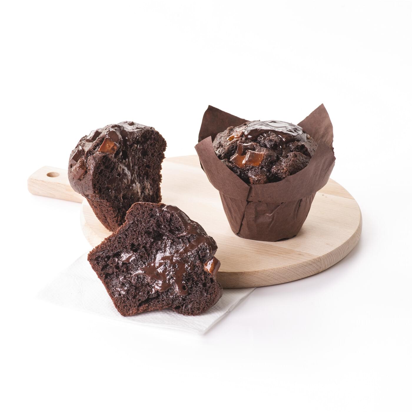 Maxi muffin tulipe chocolat intense | Fiche produit - Coup de pates