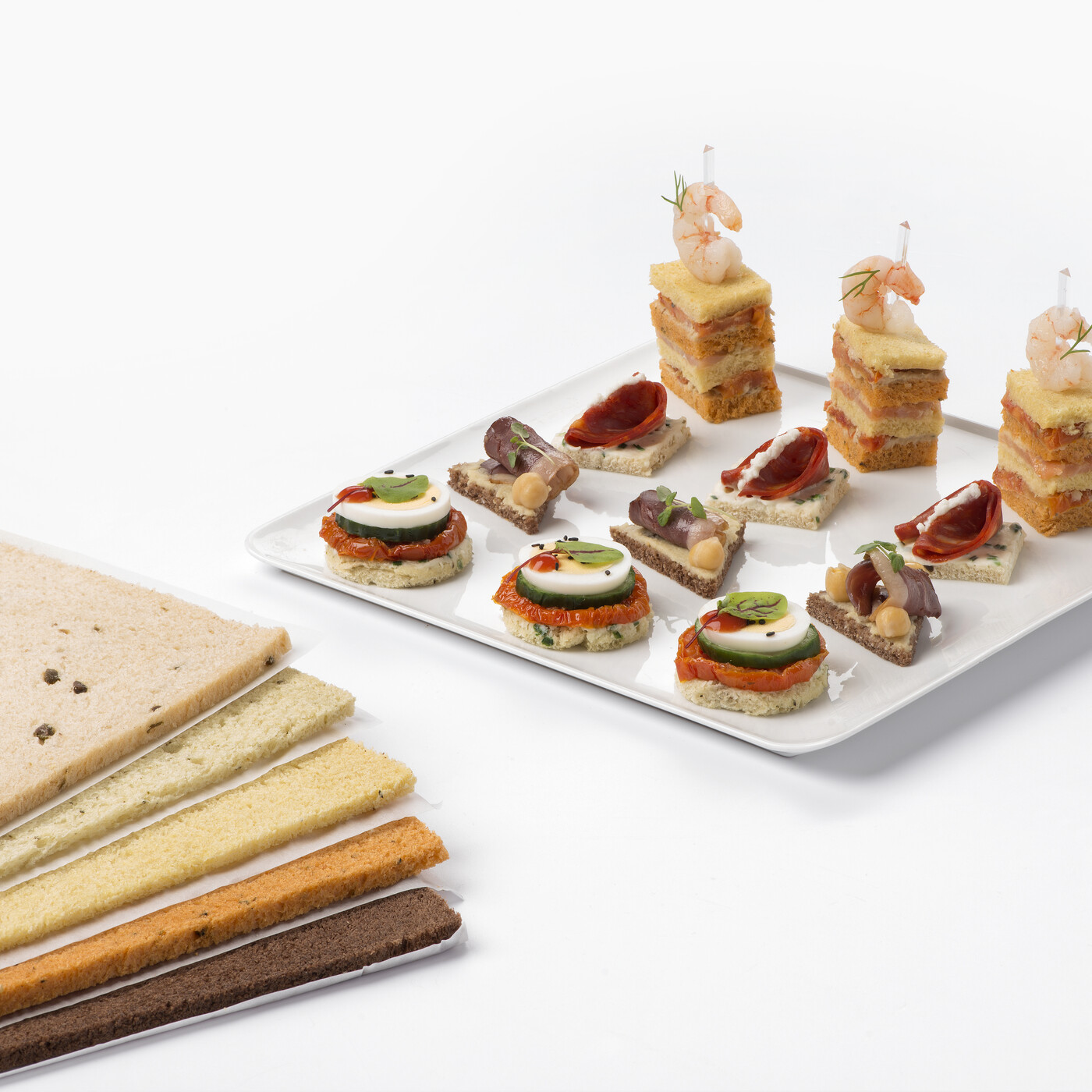 Canapain® multicéréales plaque de pain de mie pour canapés