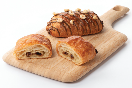 Pain au chocolat gianduja