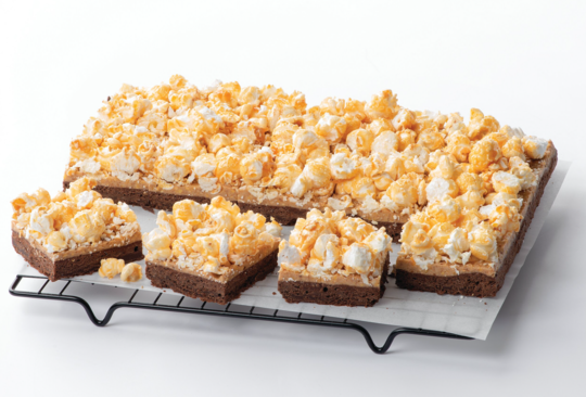 Brownie crispy popcorn Brownie crispy popcorn
