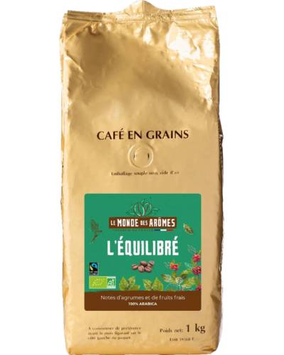 CAFÉ GRAINS 100% ARABICA ÉQUITABLE CAFÉ GRAINS 100% ARABICA ÉQUITABLE