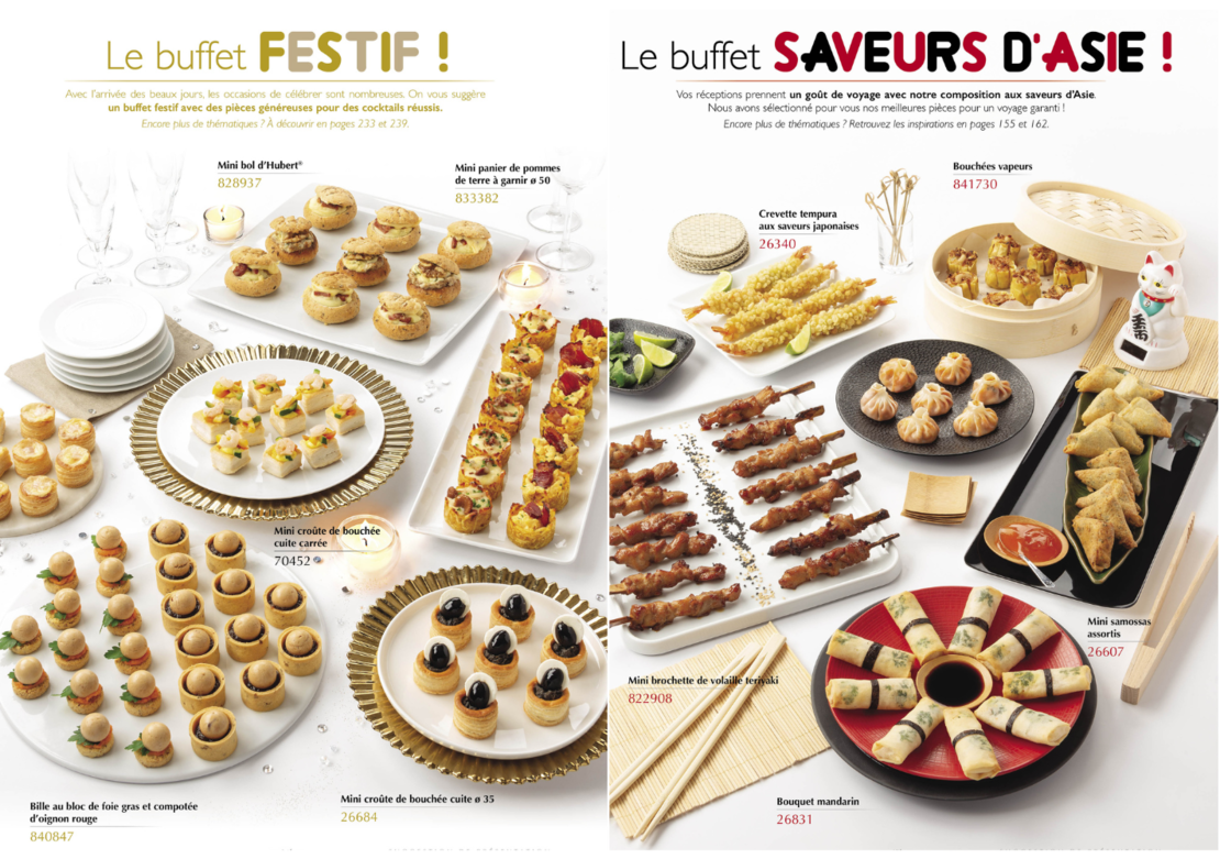Buffets traiteurs Coup de Pates